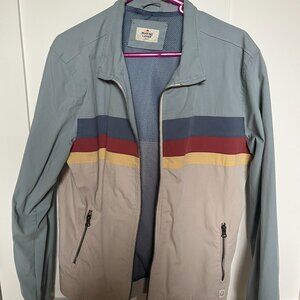 Marine Layer Freeman Stretch Twill Windbreaker Size Small